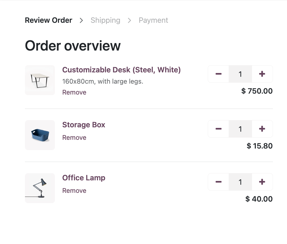 Click & collect dans Odoo : commande en ligne, retrait en magasin